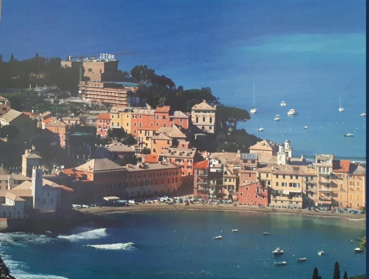 セストリ・レヴァンテCasa Coppe… Affacciato Sulla Baia Delle Favoleアパートメント エクステリア 写真